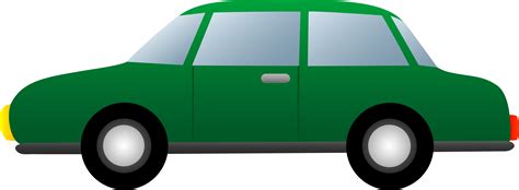 Simple Green Car Clipart Cartoon Png Cars Transparent Png Full Size