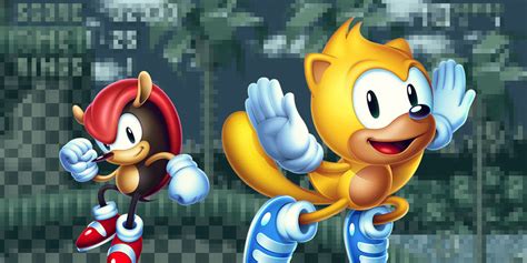 Sonic Mania Plus Feature Spotlights New Characters Rare Norm