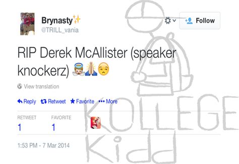 Derek Mcallister Aka Speaker Knockerz Found Dead In Home Welcome To
