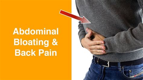 Abdominal Bloating And Back Pain Youtube