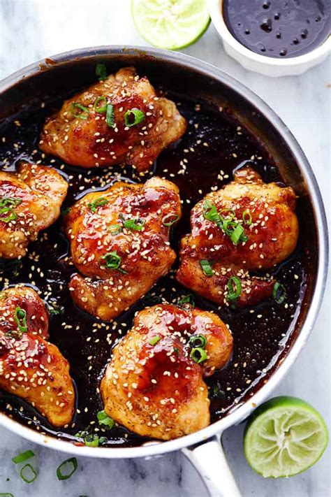 Sticky Asian Glazed Chicken The Recipe Critic