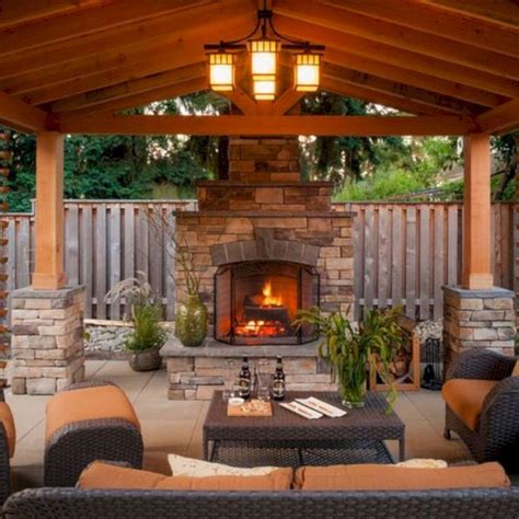 Great Idea Incredible 20 Small Backyard Ideas With Fireplaces