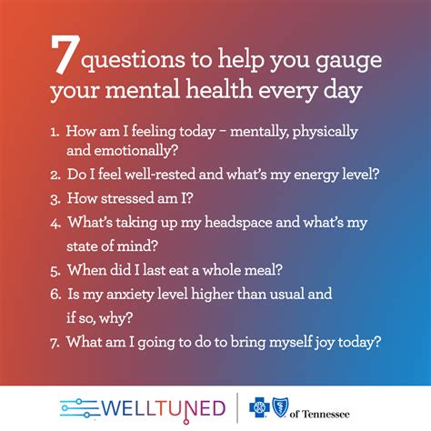 How To Check In On Your Mental Health Questions To Ask Yourself