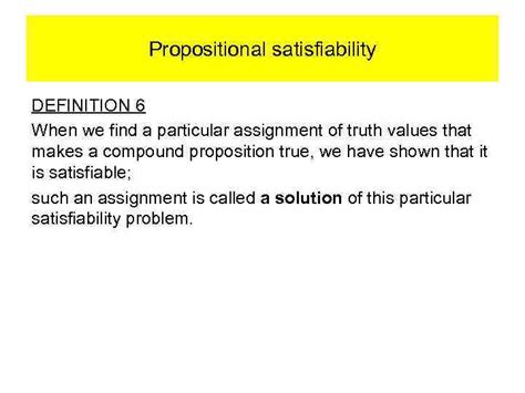 Propositional Logic Irina Prosvirnina Propositions Compound