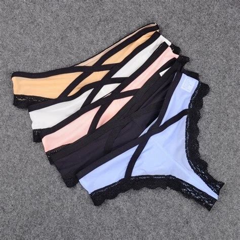 Buy Rokery Cute Thongs For Women Sexy Underwear Panties G String Mesh Bandages
