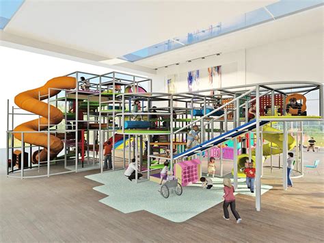 Large Indoor Playground Structures Soft Play Equipment