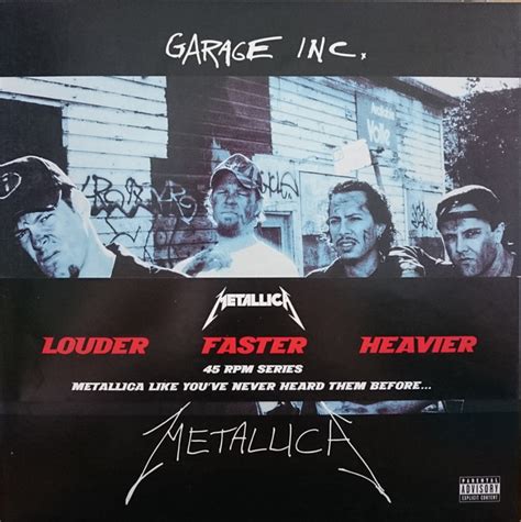 Metallica · альбом · 1998 · 27 треков. Metallica - Garage Inc. (2011, 180 Gram, Vinyl) | Discogs