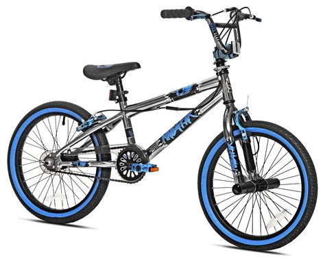 Madd Gear 18 Boys Freestyle Bmx Bicycle Chromeblue For Ages 6 9