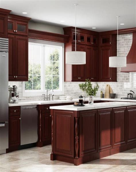 It's time to start building your new dream kitchen, because the best and most affordable kitchen cabinets in tucson, arizona have arrived at your local cabinets to go! Charleston Cherry Kitchen Cabinets ... in 2020 | Cherry ...