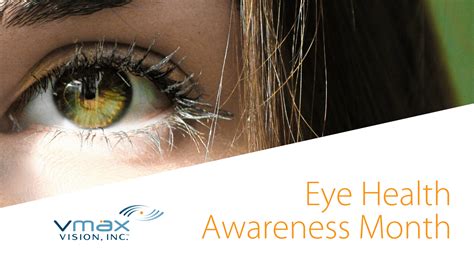 Eye Health Awareness Month Vmax Vision