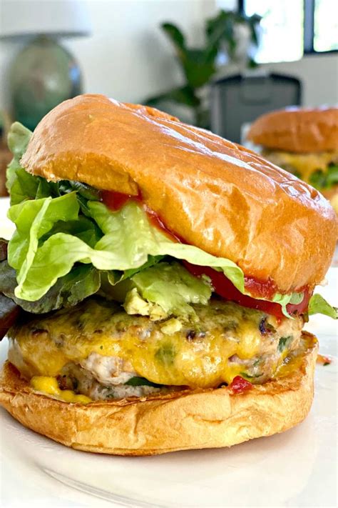 Savory Turkey Burgers Reluctant Entertainer