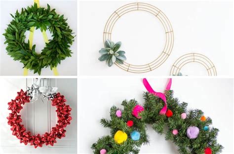 How To Make An Easy But Beautiful Diy Christmas Wreath Easy Christmas