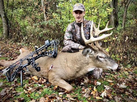 130 Whitetail Deer Buck In Plain City Ohio By Denzel Miller