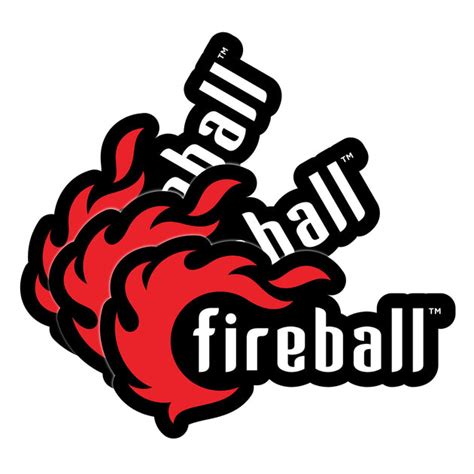 Fireball Logo 3 Sticker Pack Fireball Supply