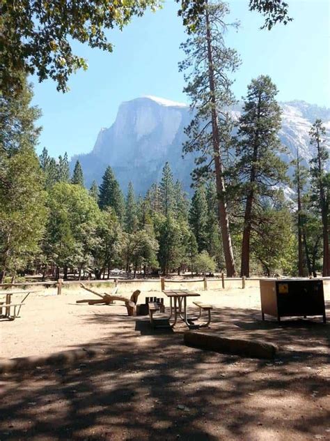 Lower Pines Campground Yosemite National Park