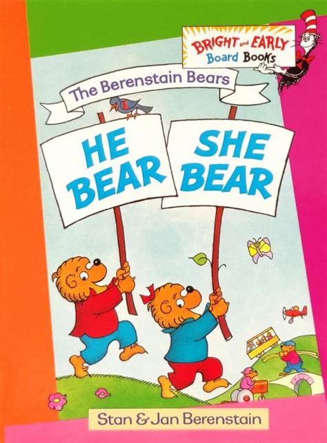 The Berenstain Bears He Bear She Bear Booklavka Буклавка