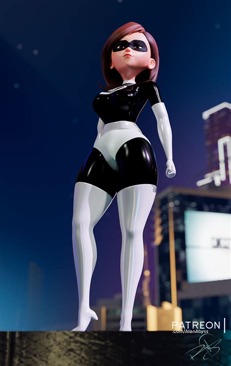 sexy helen parr elastigirl latex suit by alenabyss on deviantart