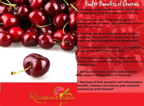 Cherries Health Benefits Of Cherries Food Medicine Fruit Facts