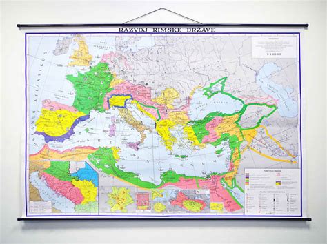 Razvoj Rimske DrŽave Hrvatska školska Kartografija