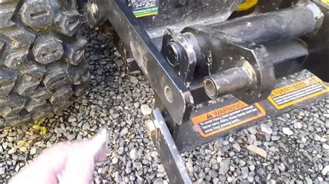 John Deere Power Integral Sleve Hitch Quick Connect On X530 Youtube