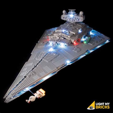 Lego Star Wars Ucs Imperial Star Destroyer 75252 Light Kit Light My