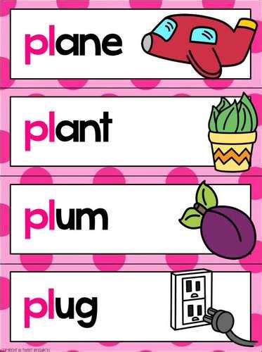 Blends No Prep Phonics Printables For Pl By Tweet Resources Tpt