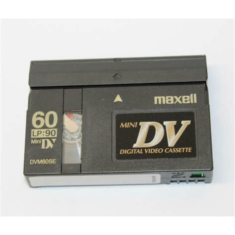 Maxell Dvm60se Mini Dv Digital Video Cassette Lp90 Camcorder Tape