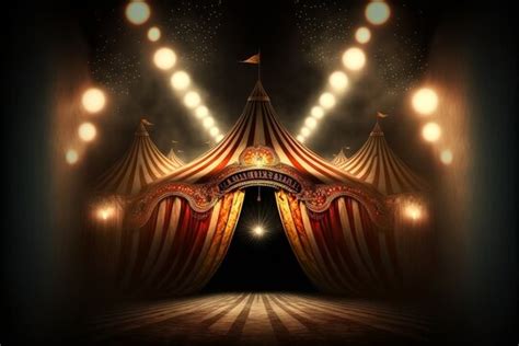 Circus Stage Backdrop