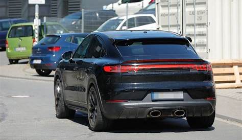 Spy Shots: An Early Look at the 2023 Porsche Cayenne Coupe GTS