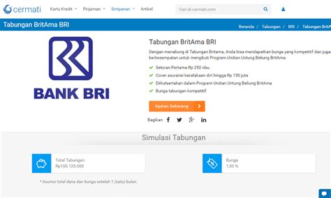 Cara Membuka Rekening Bank Bri Info Uang Online