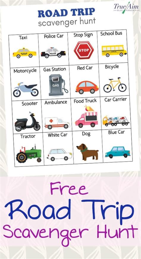 This activity can be played with individuals vying for the win or with teams working together to finish everything first. 30 FREE & Fun Road Trip Printables & Games for Kids - Homeschool Giveaways