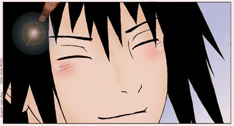 Sasuke Smile Colored By Ladyxwinter On Deviantart