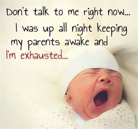 Oh The Sleepless Nights Funny Baby Quotes Newborn Quotes Funny