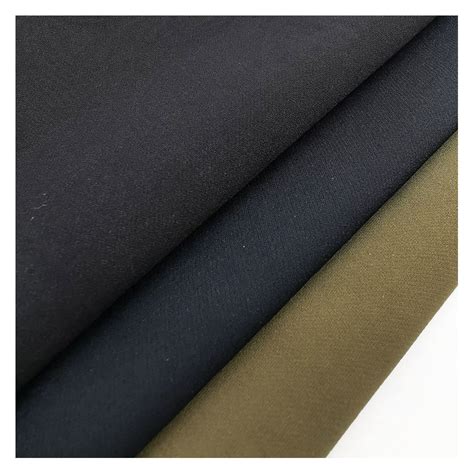 Double Deck Elastic Fabric Soft And Smooth 88 Nylon 12 Spandex 4 Way Stretch Fabric For
