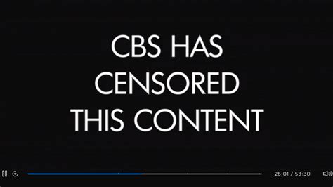 Cbs Censors A ‘good Fight Segment Its Topic Was Chinese Censorship