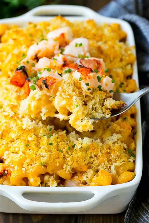 Lobster Mac And Cheese Recipe Lobster Macaroni And Cheese Baked Mac
