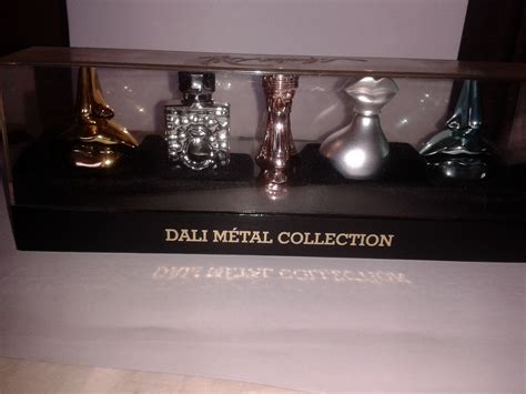 Salvador Dali Dali Metal Collection Miniature Perfume Bottles