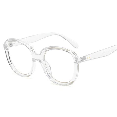 Fashion Clear Lens Sunglasses Women Brand Designer Oval Sun Glasses Retro Men Uv400 Shades