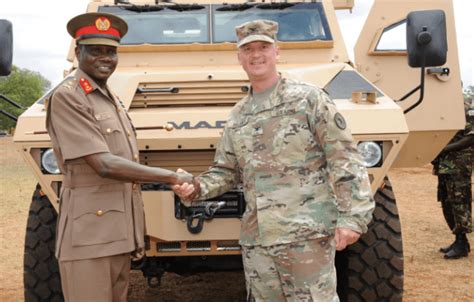 Us Donates 12 Bastion Armoured Personnel Carriers To The Kenya Defence