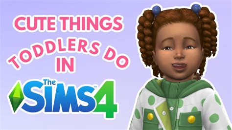 15 Adorable Things Toddlers Do In The Sims 4 💕 Thesims4 Toddlers 👶