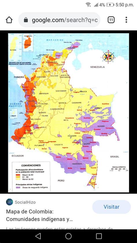 ubicacion en el mapa de colombia de las culturas indigenas brainly lat