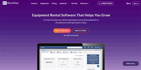 Top 6 Equipment Rental Software Reservety