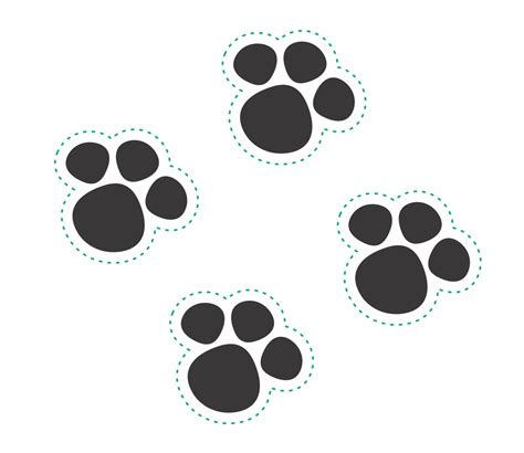 Patas De Coelhos Para Imprimir