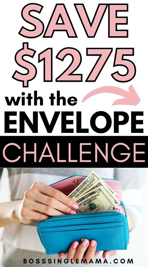 How To Do The 50 Envelope Challenge Printable Envelope Savings