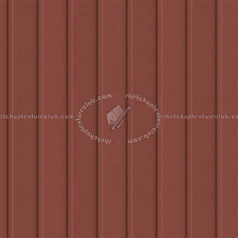 Red Siding Satin Wood Texture Seamless 08992