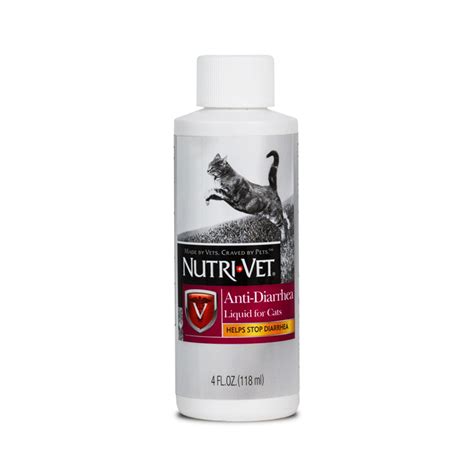 Aside from the obvious problems in the litter box, if your cat seems to be her normal, happy self, you can try to firm things up for her on your own. Stop cat diarrhea with Nutri-Vet's veterinarian-formulated ...