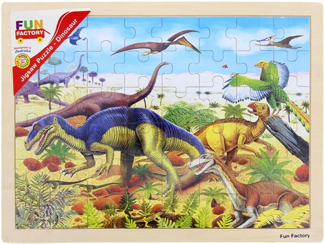 Buy Fun Factory Dinosaur Jigsaw Puzzle At Mighty Ape Australia