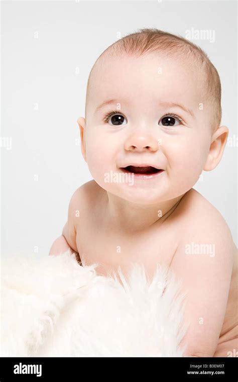 Portrait Of A Baby Boy Stock Photo Alamy