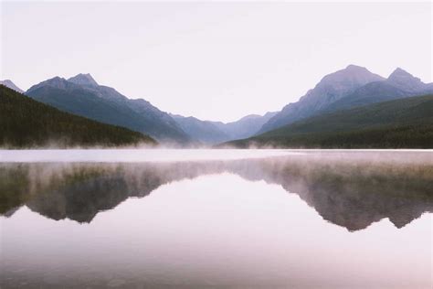 Bowman Lake In Glacier National Park Directions Sunrise And Travel