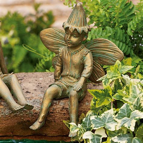 It features a little fairy girl, which is sitting on an ancient pedestal and reading a book. Buy Fairy Boy Garden Statue from Museum Selection.